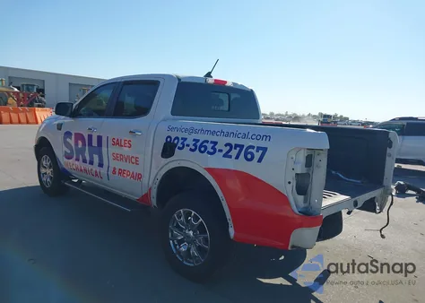 2019 Ford Ranger Lariat из США, поврежденный, VIN 1FTER4FH3KLA90004